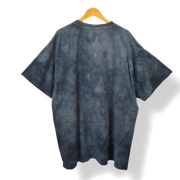 Vintage Y2K 2003 The Mountain Native American Man Tie-Dye T-Shirt Size XXXL (3X) - Picture 2 of 14